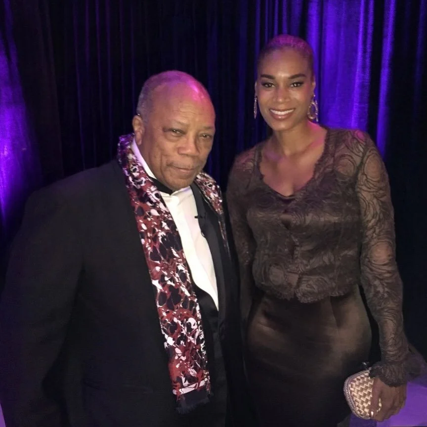 I had the honor to meet Quincy Jones a few times, but one unforgettable moment was when he asked me where I was from and then if I knew my history, sharing incredible stories about my hometown.

He was a renaissance man, a true icon and legend. His w
