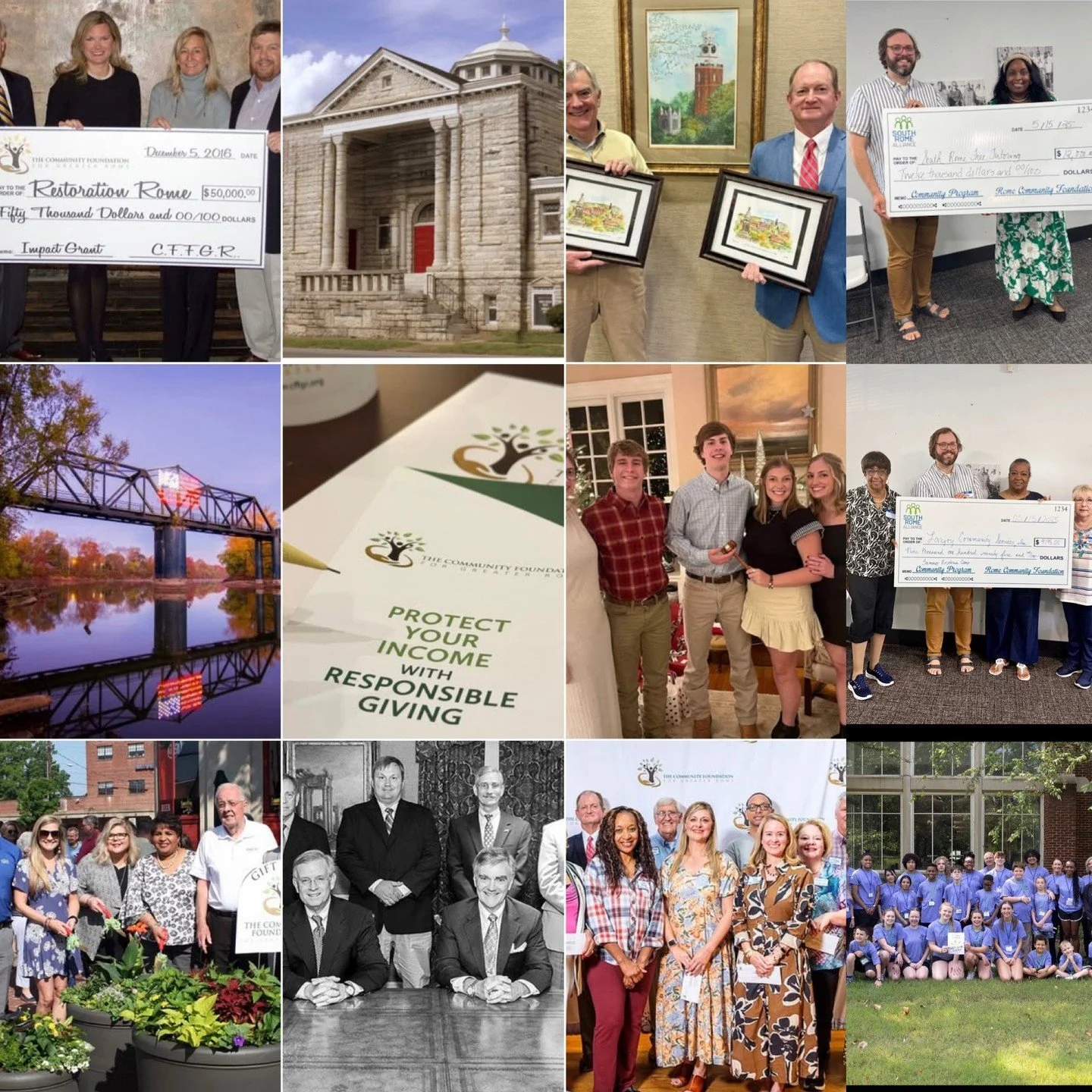 Ten years. 
Hundreds of donors. 
Countless lives enhanced within our community.

As we close this anniversary year, we&rsquo;re celebrating the generosity that has shaped Rome&mdash;and looking ahead to the next decade of impact.

Every story we&rsqu