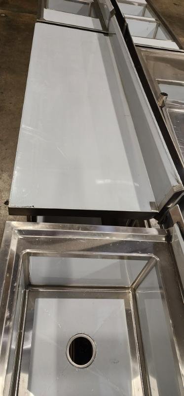 Variety of factory second work benches and sinks||
Ranging from $200-$700||
70% off RP||
Small dents that are repairable||