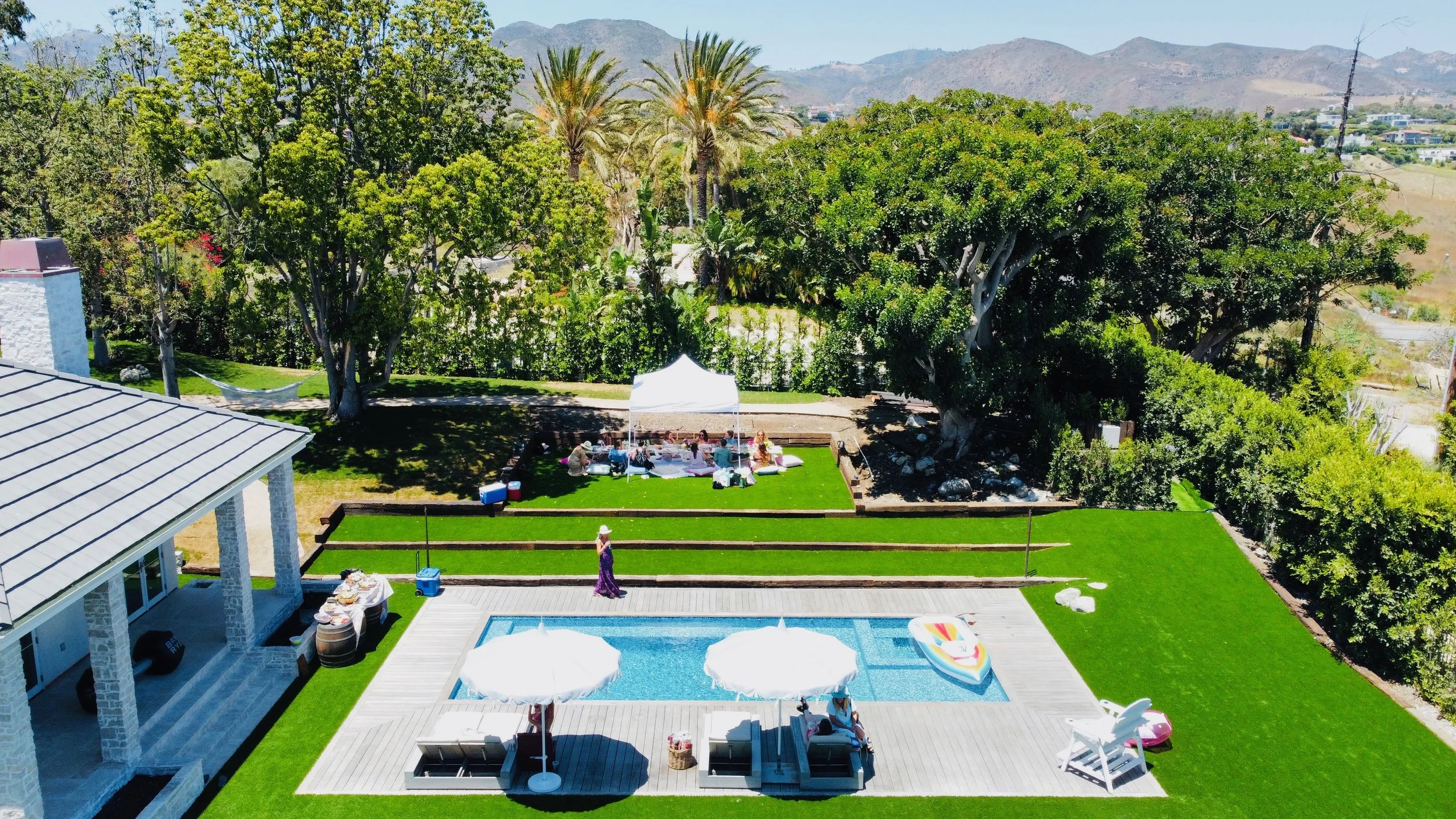 Poolside Bridal Shower