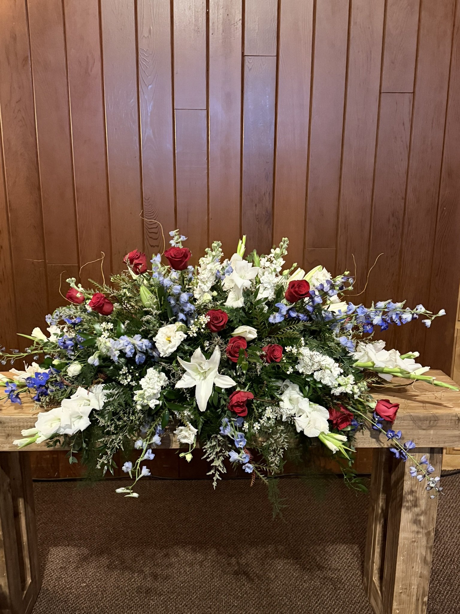 The Signature Farewell – Casket Spray