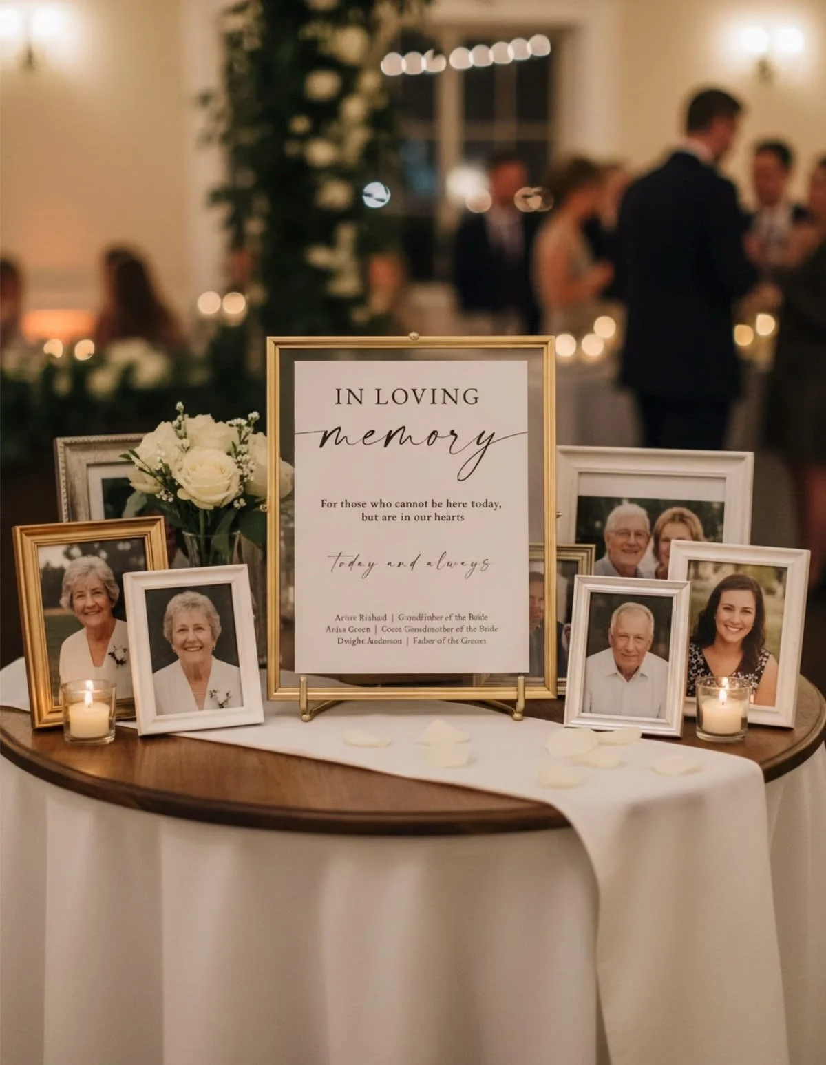 How to Honor Loved Ones Who Can’t Be There on Your Wedding Day