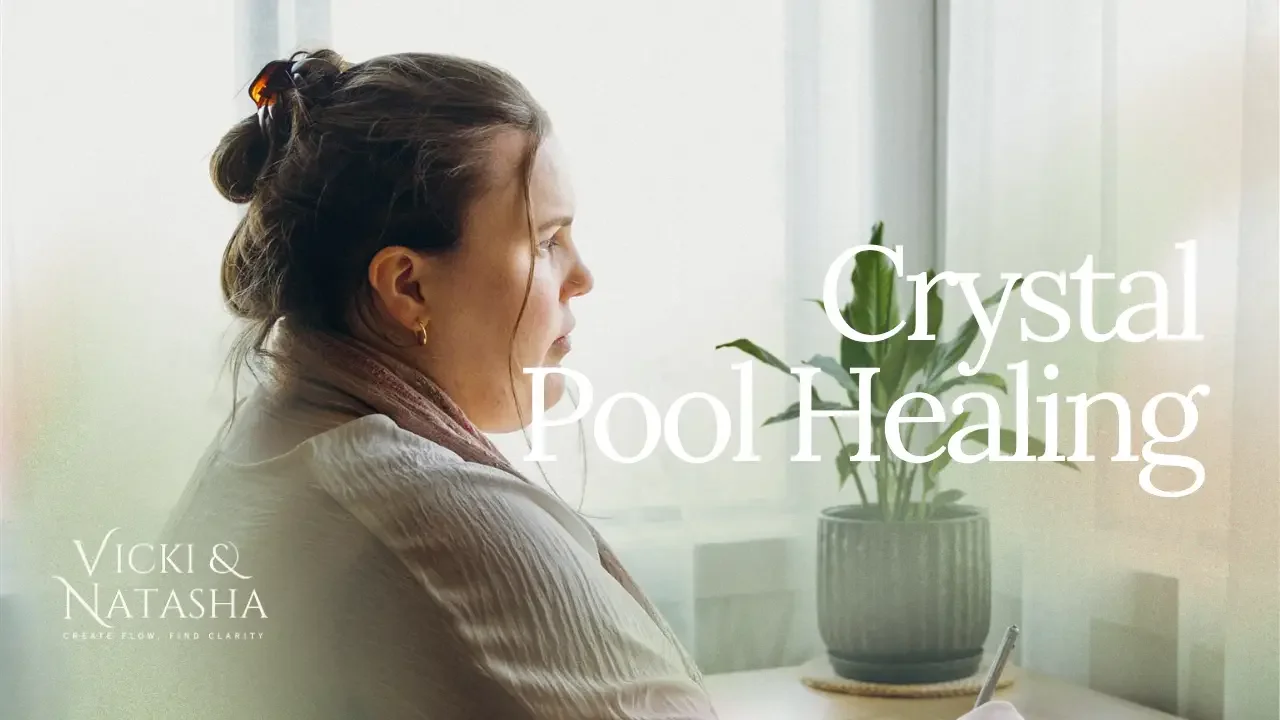 Natasha shares her morning crystal pool healing sessions with Metatron, grounding practices, energy recalibration, colouring meditations, and navigating intense energetic shifts.