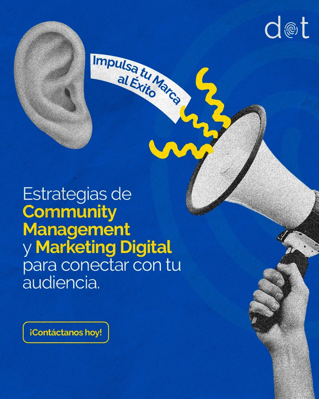&quot; En Dot Marketing Agency transformamos ideas en experiencias digitales que conquistan. Desde estrategias de Community Management hasta publicidad digital, &iexcl;estamos listos para llevar tu marca al siguiente nivel! 💡

#DotMarketing  #Estrat
