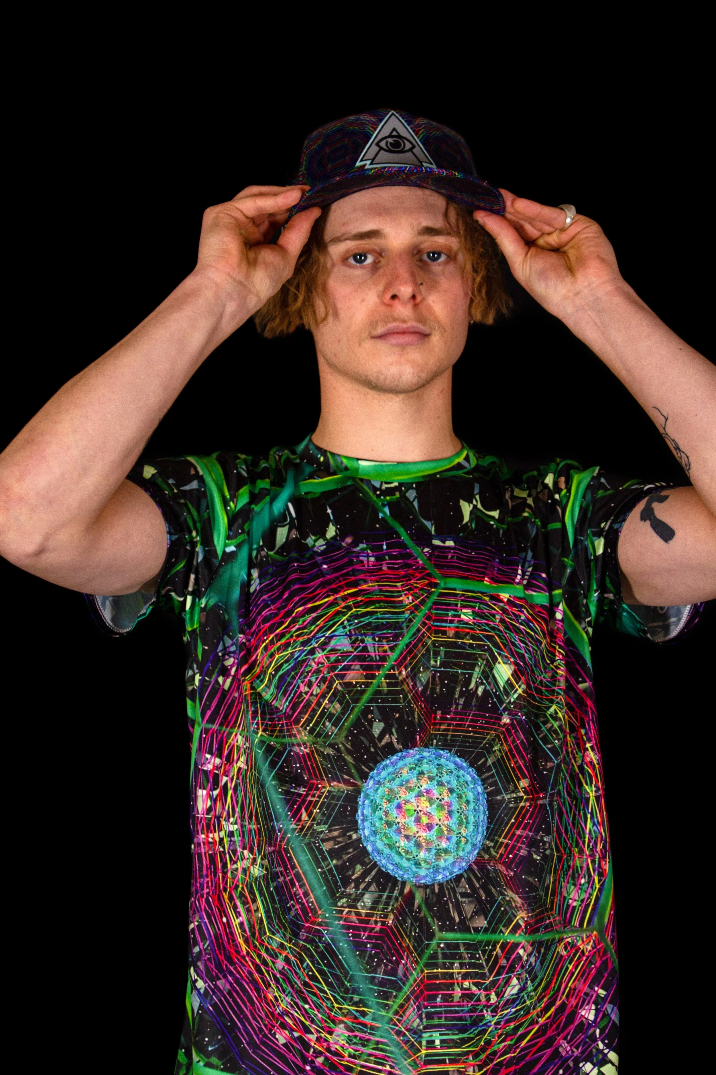 Nova Scopes x Psilocentric "Green Cubed" T-Shirt