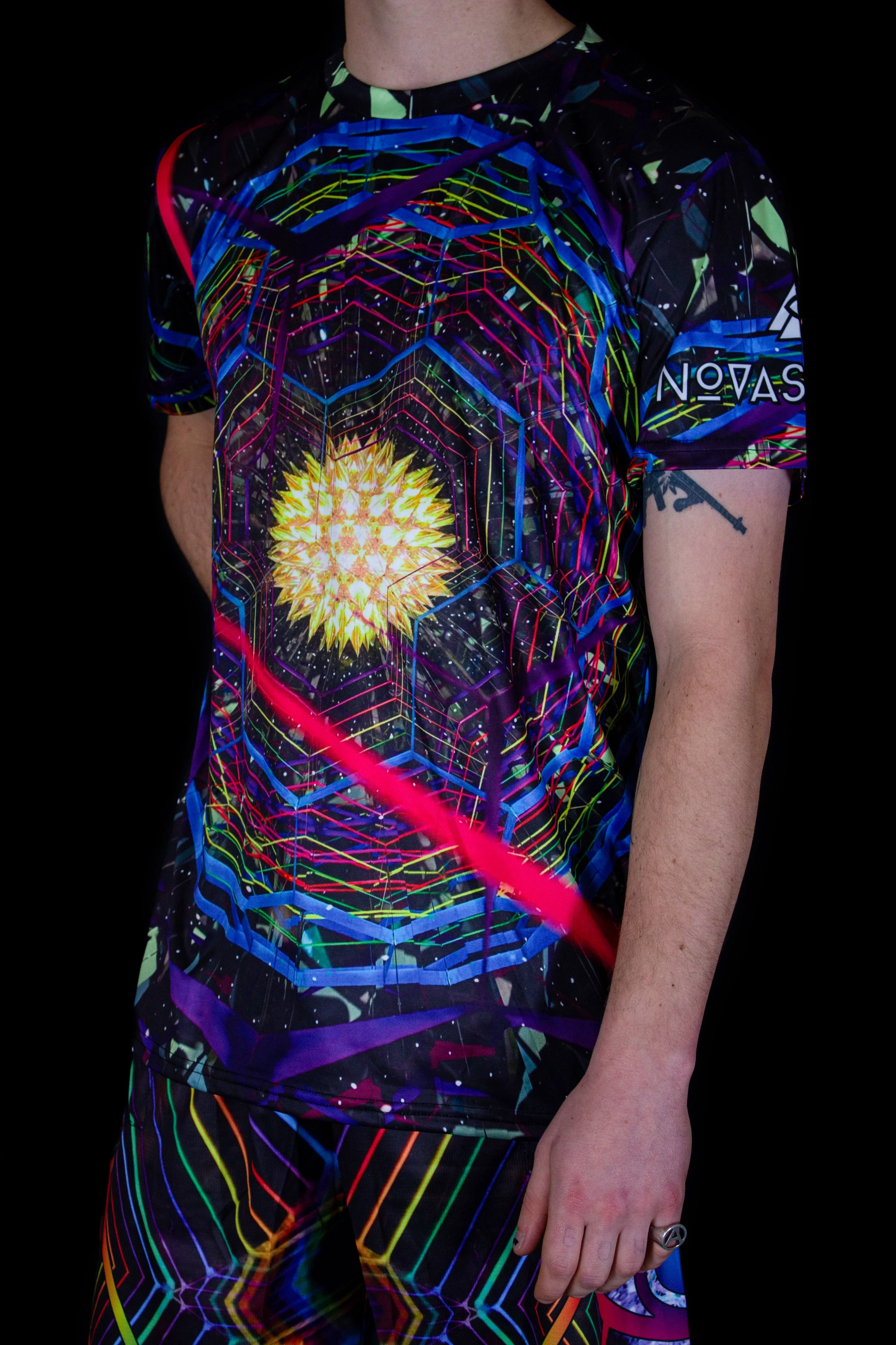 Nova Scopes x Psilocentric "Yellow Burst" T-Shirt