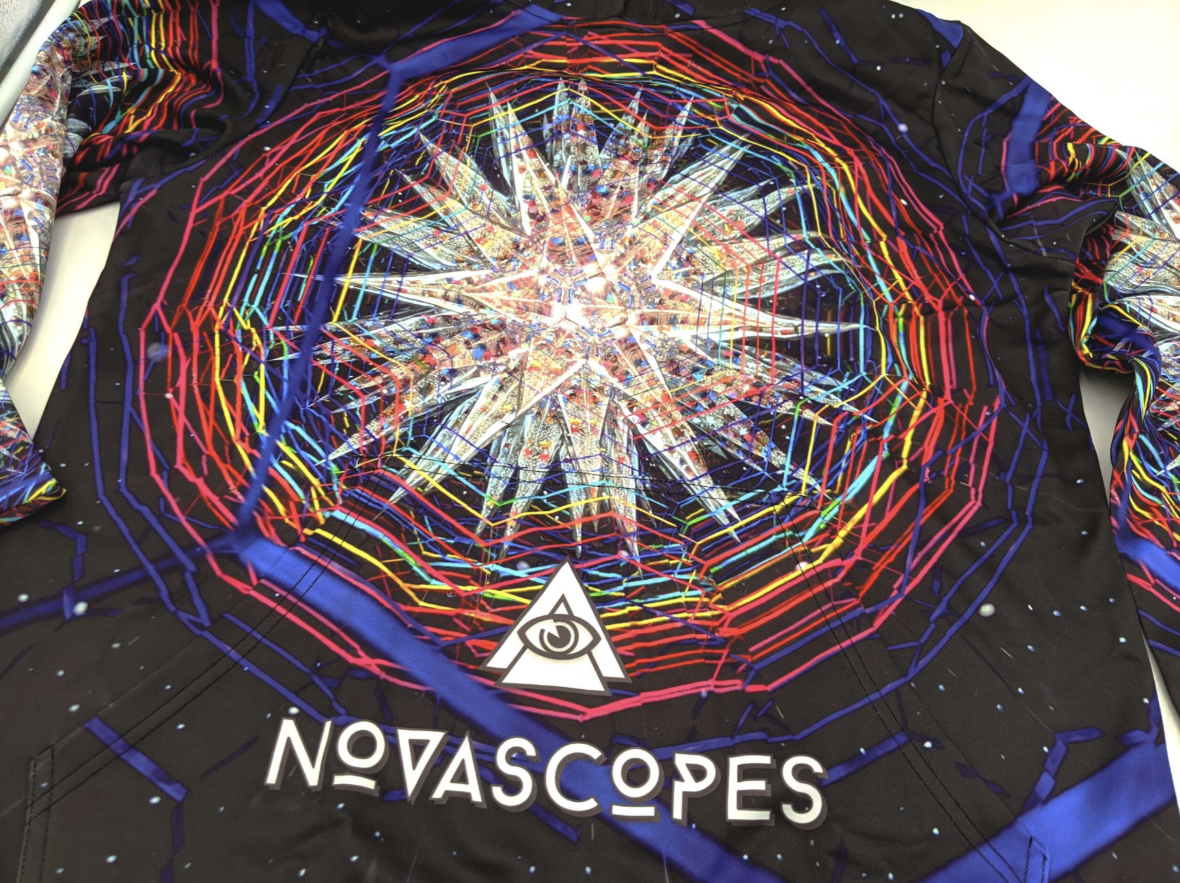 Nova Scope x Psilocentric Star Matrix Hoodie Pullover