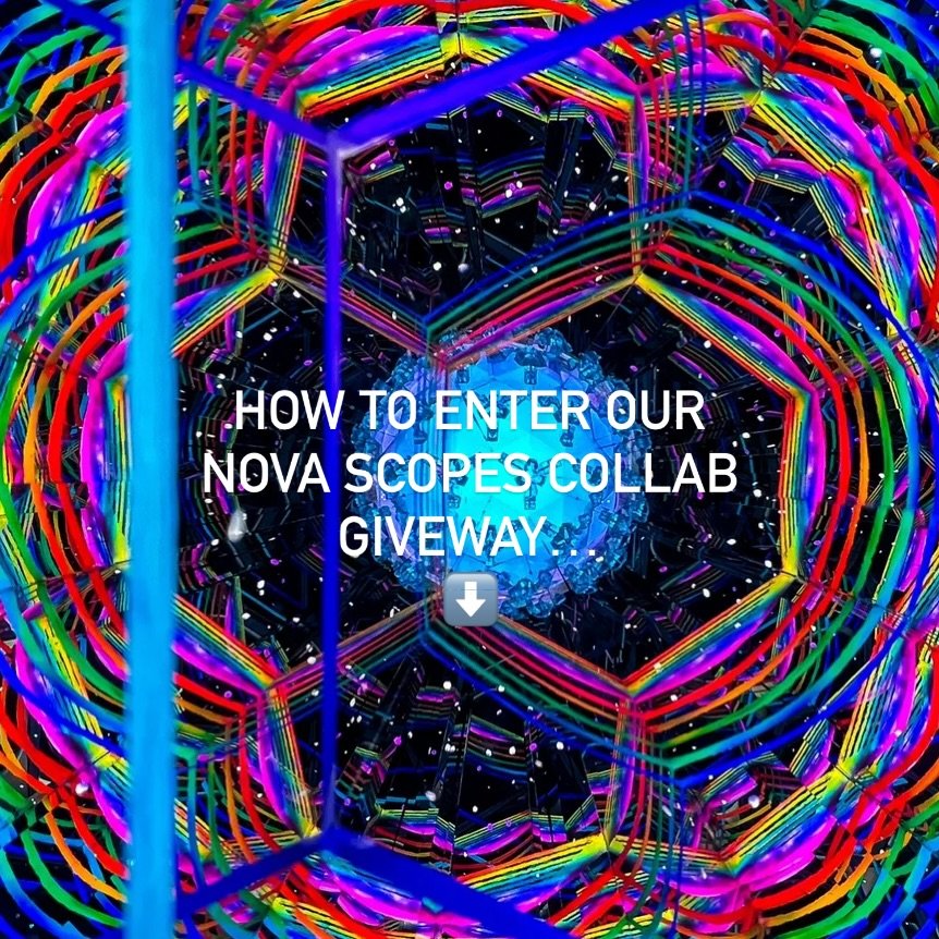 NOVA SCOPES GIVEWAY COLLAB
✨👁️✨

HOW TO ENTER:

MUST FOLLOW
@novascopes &amp; @shadylion 
ON INSTAGRAM

LIKE &amp; TAG 3 PEOPLE ON OUR PINNED COLLAB VIDEO POST!

(You can find it pinned on our pages!)

1ST WINNER: MINI NOVA SCOPE
2ND WINNER: NOVA SC
