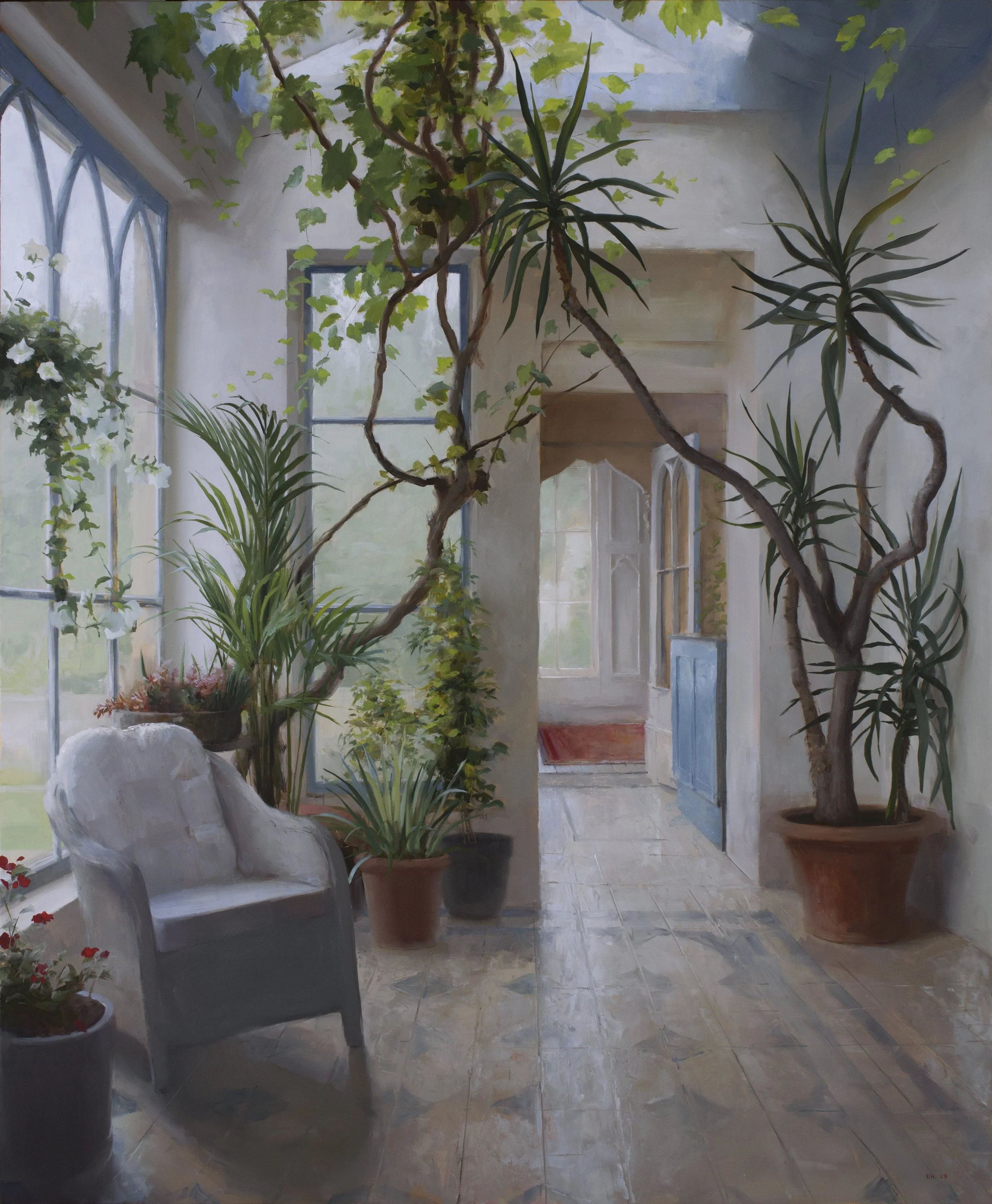 The Conservatory at Huntington Castle
48x40”
Oil on Panel
2020
SOLD