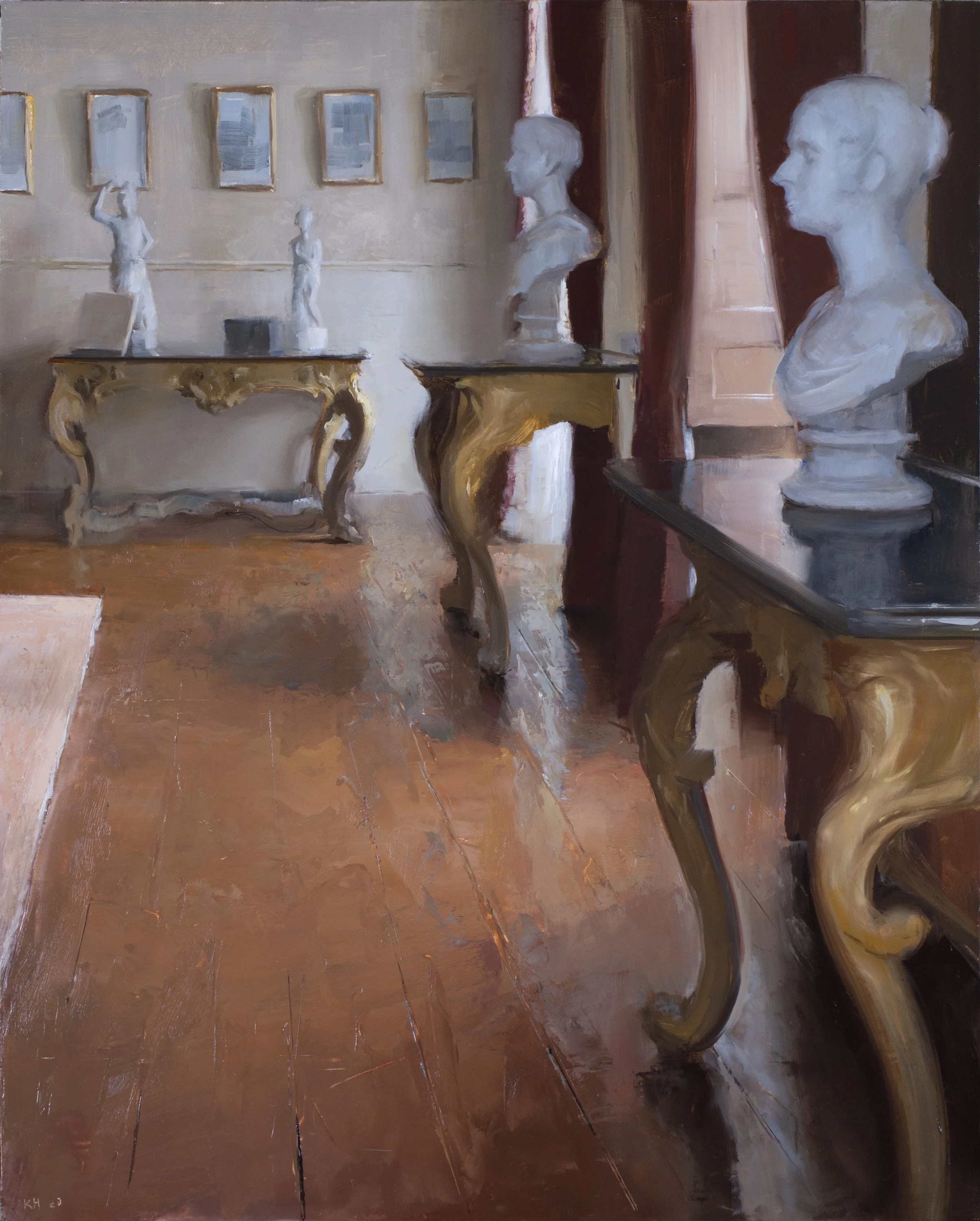 The Rose Drawing Room, Bantry House
20x16”
Oil on panel
2020
SOLD
