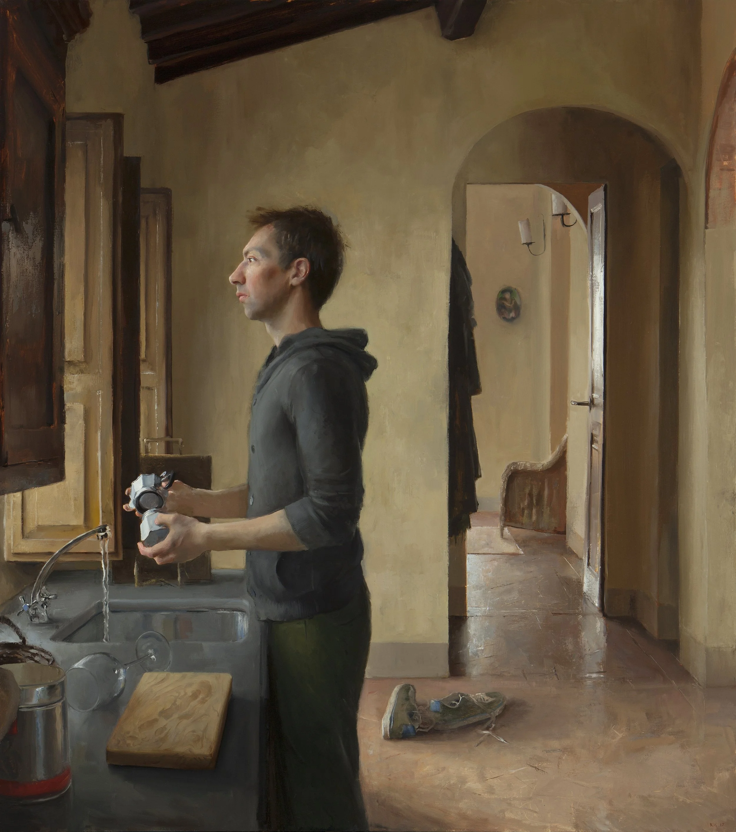 Ordinary Acts, 2017, Oil on canvas, 54 in. x 48 in.
