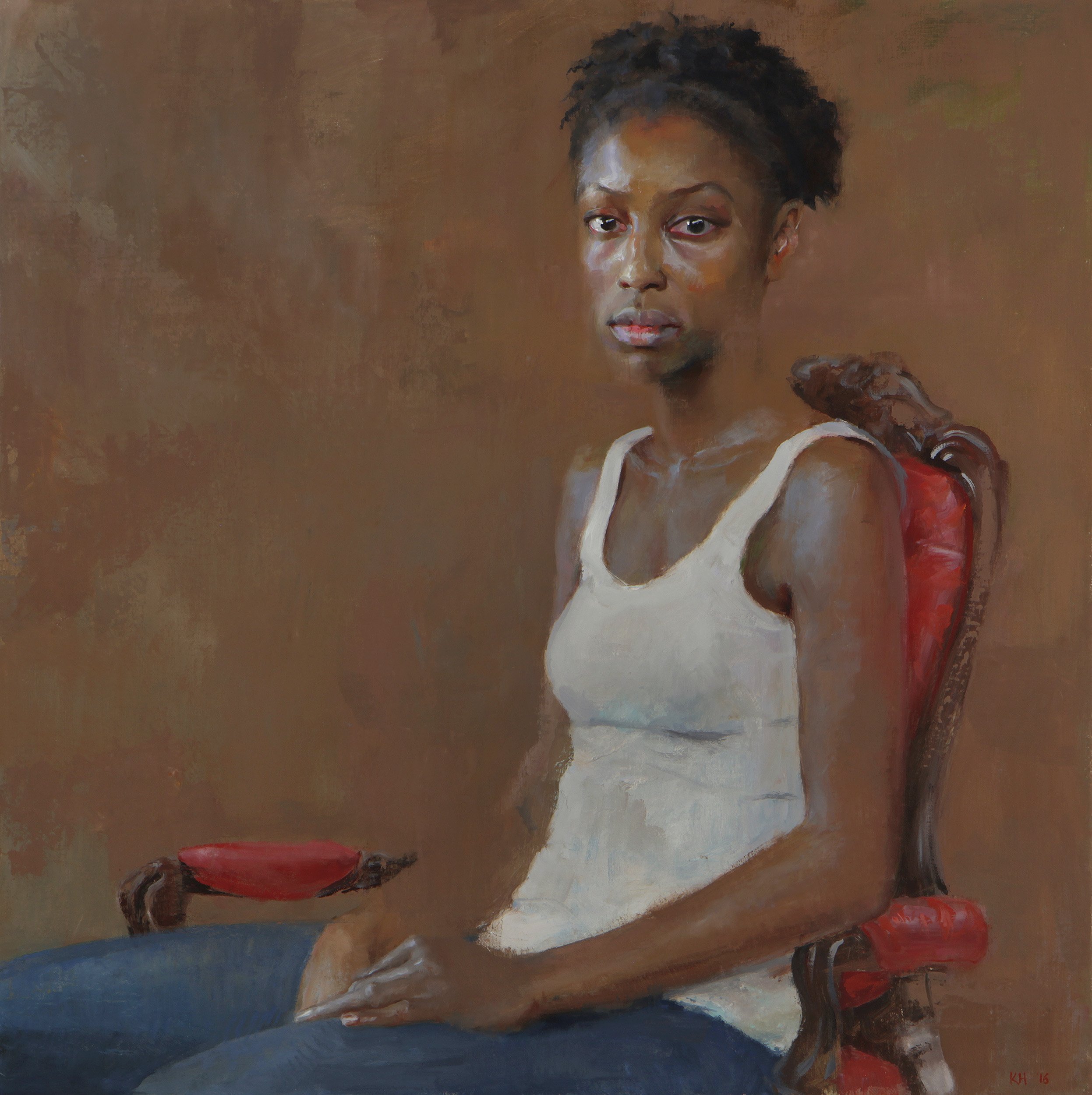 Chelsea, 30x30in, oil on canvas