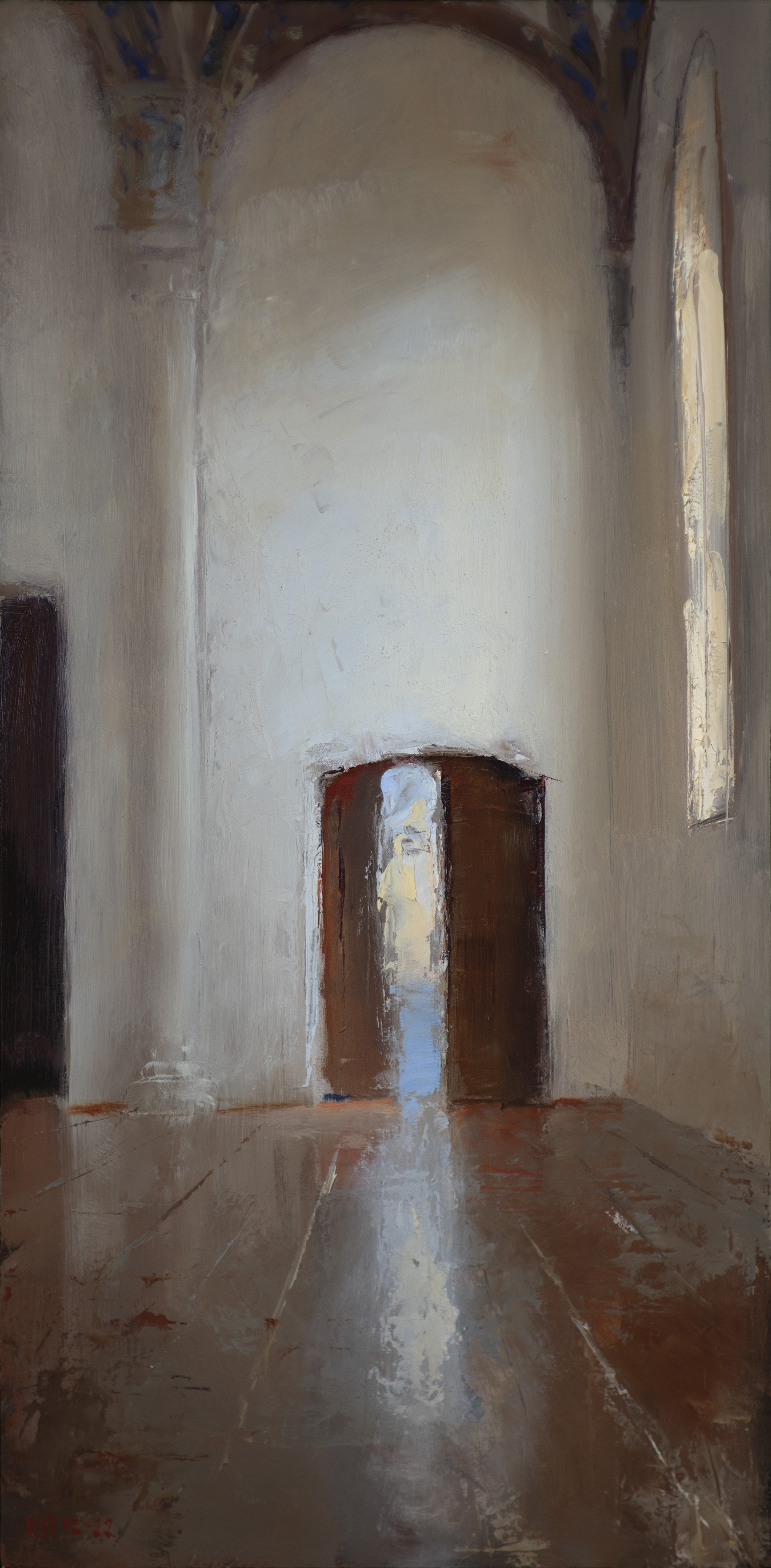 KennyHarris-2022-Cathedral Interior-12x6in-OilOnPanel.jpg