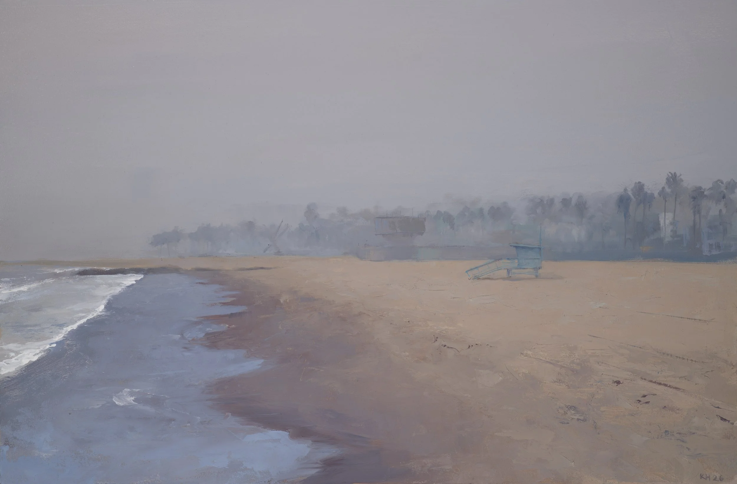 Hazy Morning From the Venice Pier_12x18in.jpg