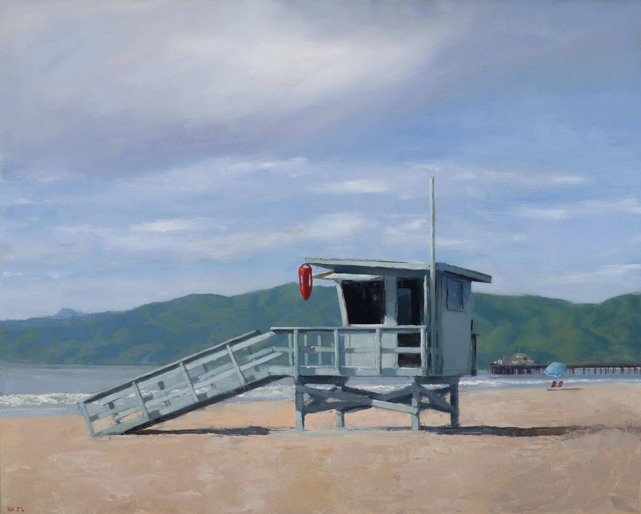 Navy Tower With The Green Hills of Malibu 20x25”.jpg