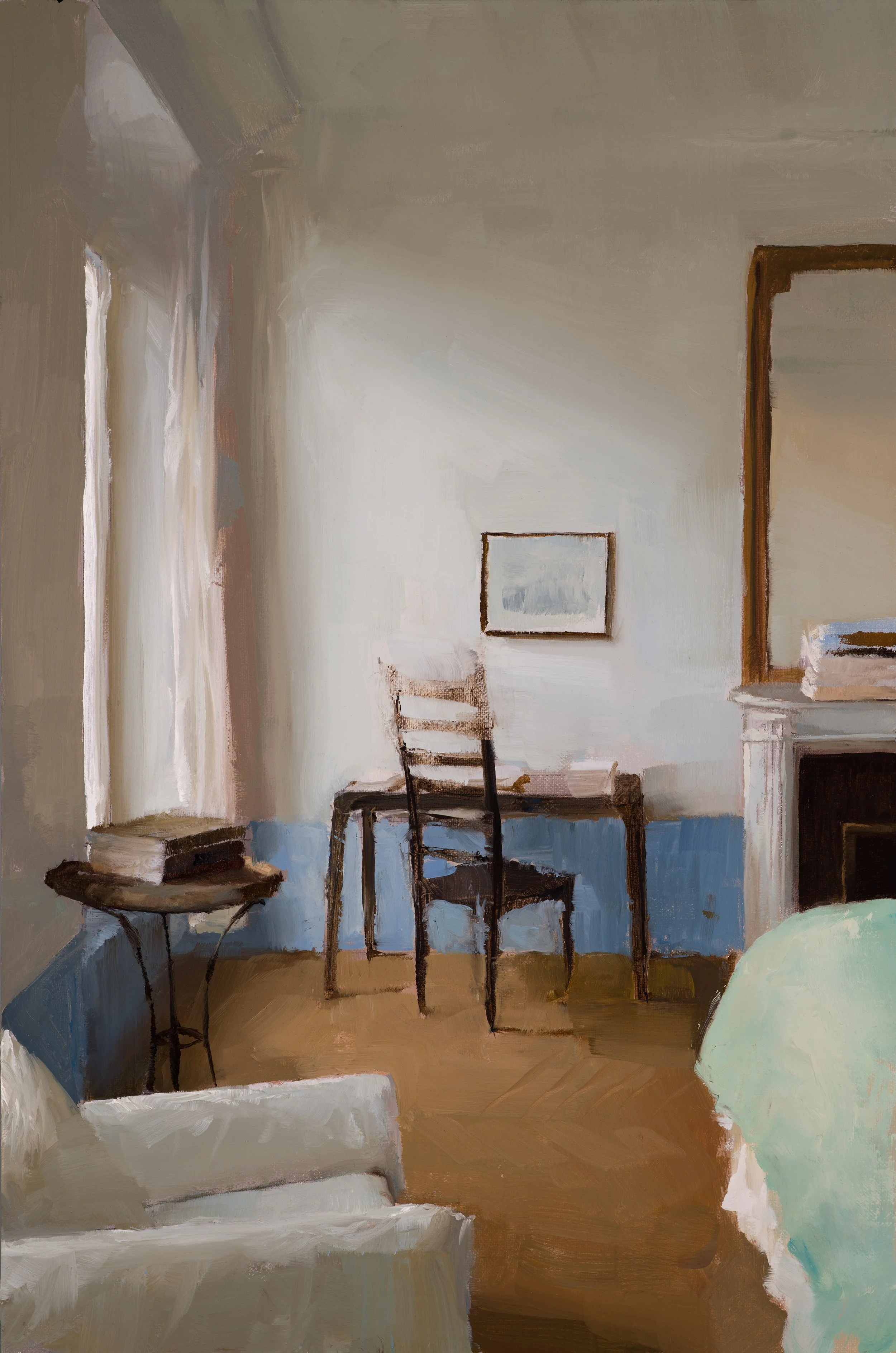 KennyHarris_2025_WritingDesk,Paris_OilonCanvasonACM_30x20cm.jpg