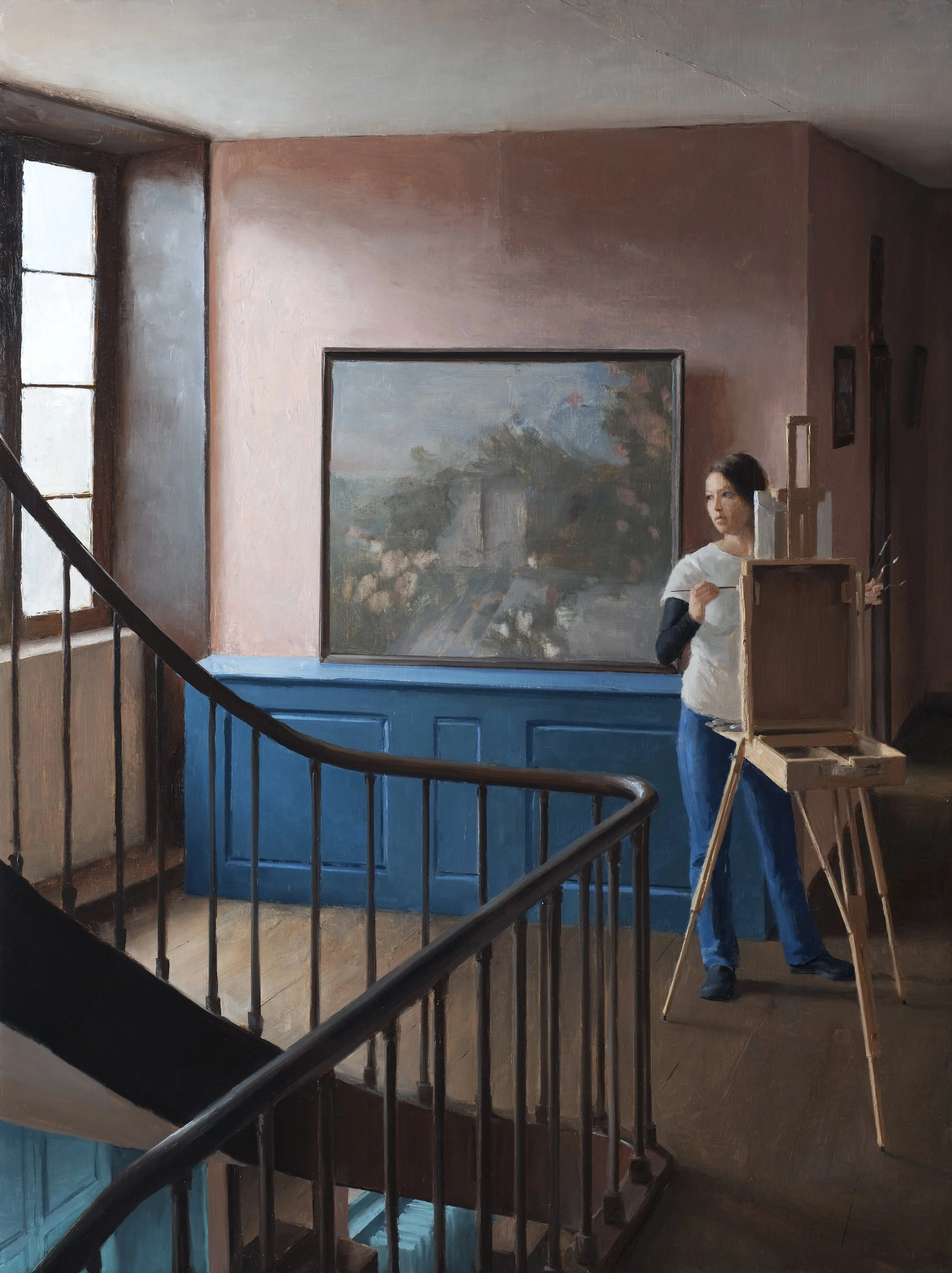 Painting Le Quesnoy, 48x36", Oil on Linen 2010 Private Collection