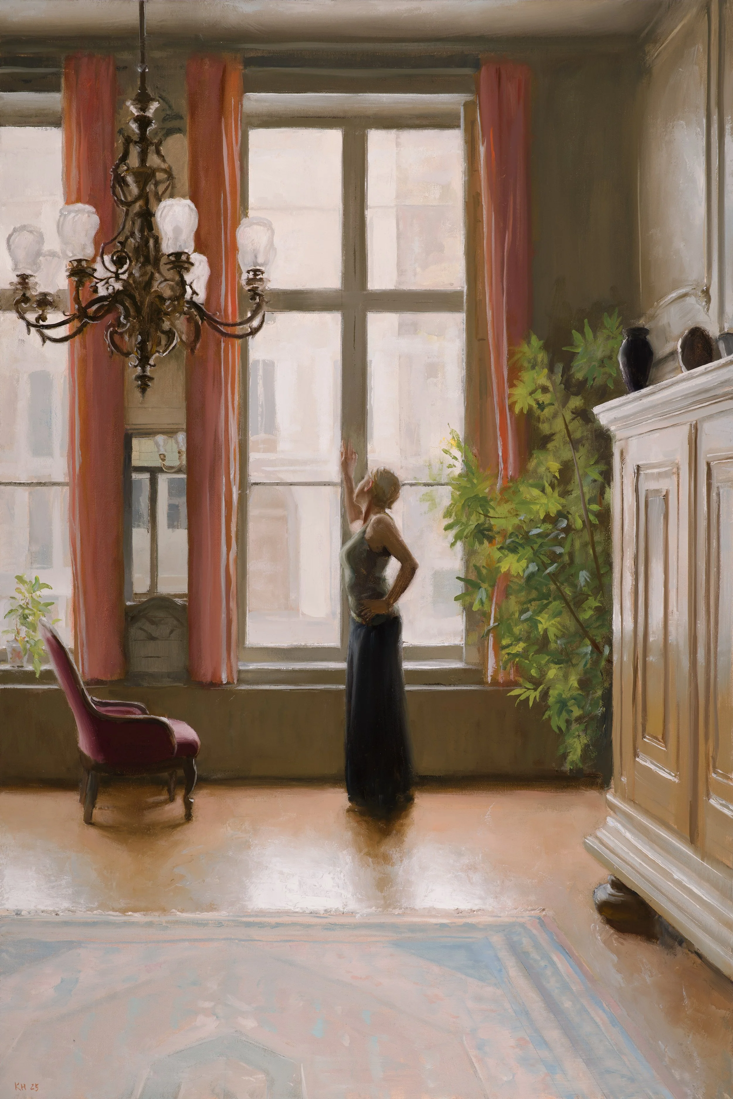 KennyHarris_2025_DutchInterior_OilonCanvasonACM_61x40.5cm.jpg