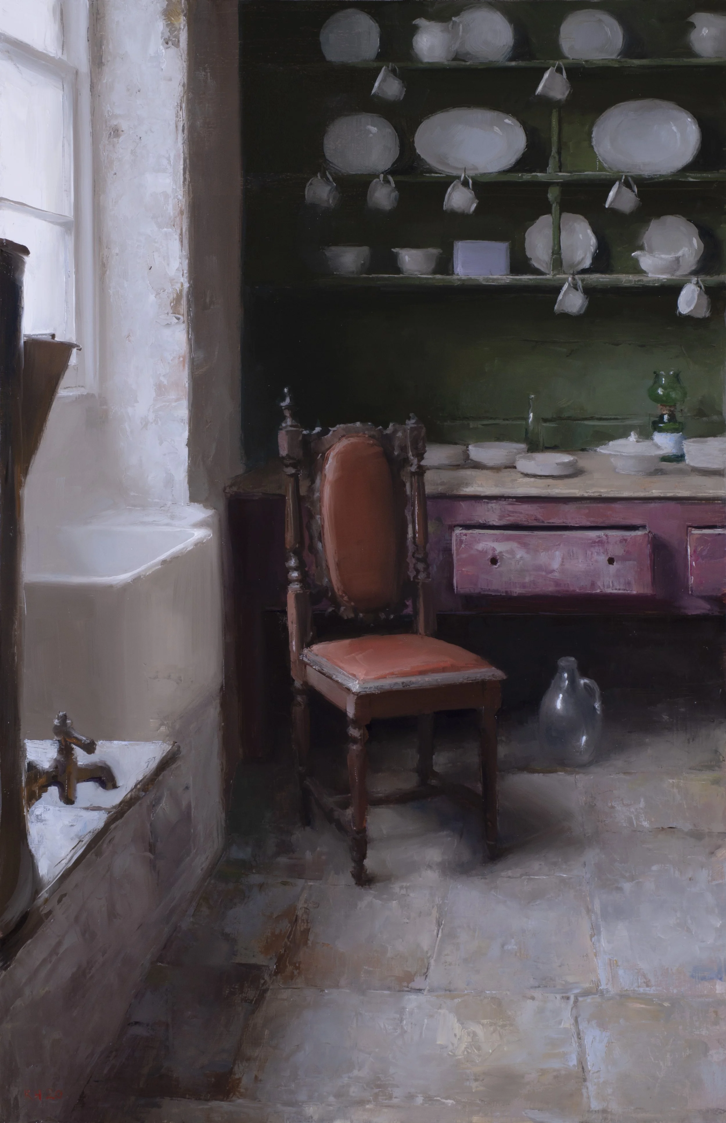 The Rose Drawing Room, Bantry House
20x16”
Oil on panel
2020
SOLD