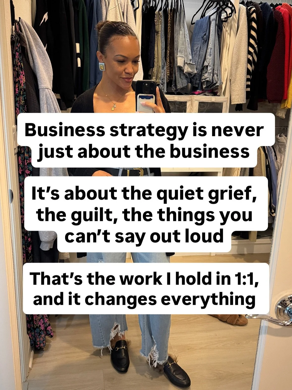 Most of my clients don&rsquo;t come to me in total crisis. They come with clear strategic goals:

&rarr; Restructure their offers
&rarr; Refine messaging to increase leads
&rarr; Rebuild a team that actually supports them

They want to grow. They&rsq