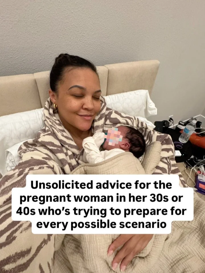 Before giving birth, I thought I needed to prepare for every possible scenario.

Freezer meals.
The nursery perfectly set up.
A hospital bag packed weeks in advance.
Every baby product recommended online.

I wanted to make sure I didn&rsquo;t miss an