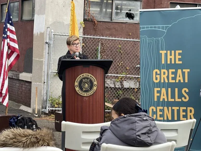 Watch: Paterson Breaks Ground on The Great Falls Center