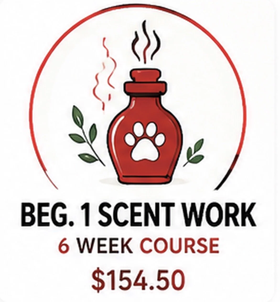 Beg 1 Scent Work - 6 week course