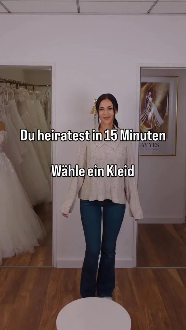 SAY YES Brautboutique auf Instagram