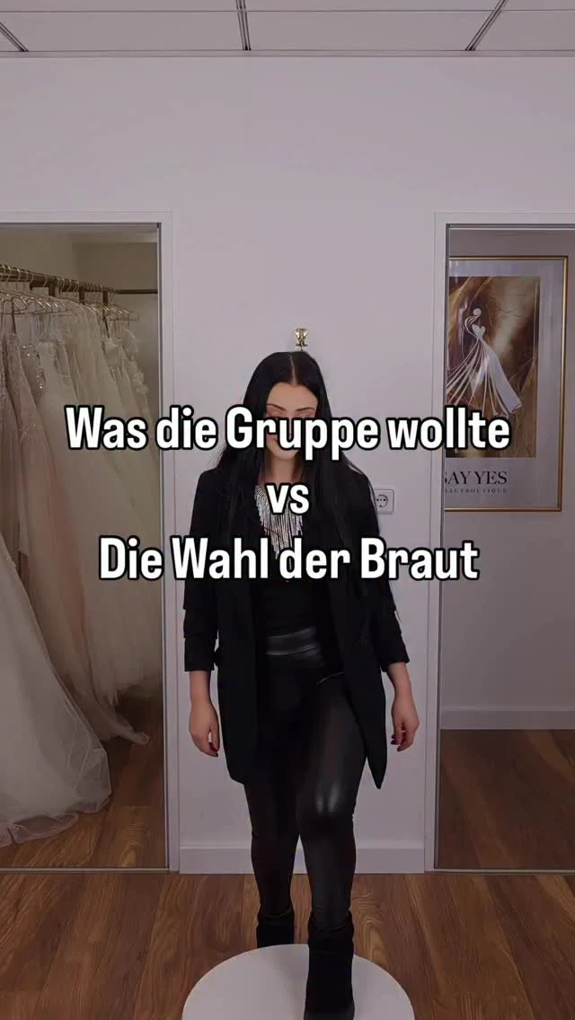 SAY YES Brautboutique auf Instagram