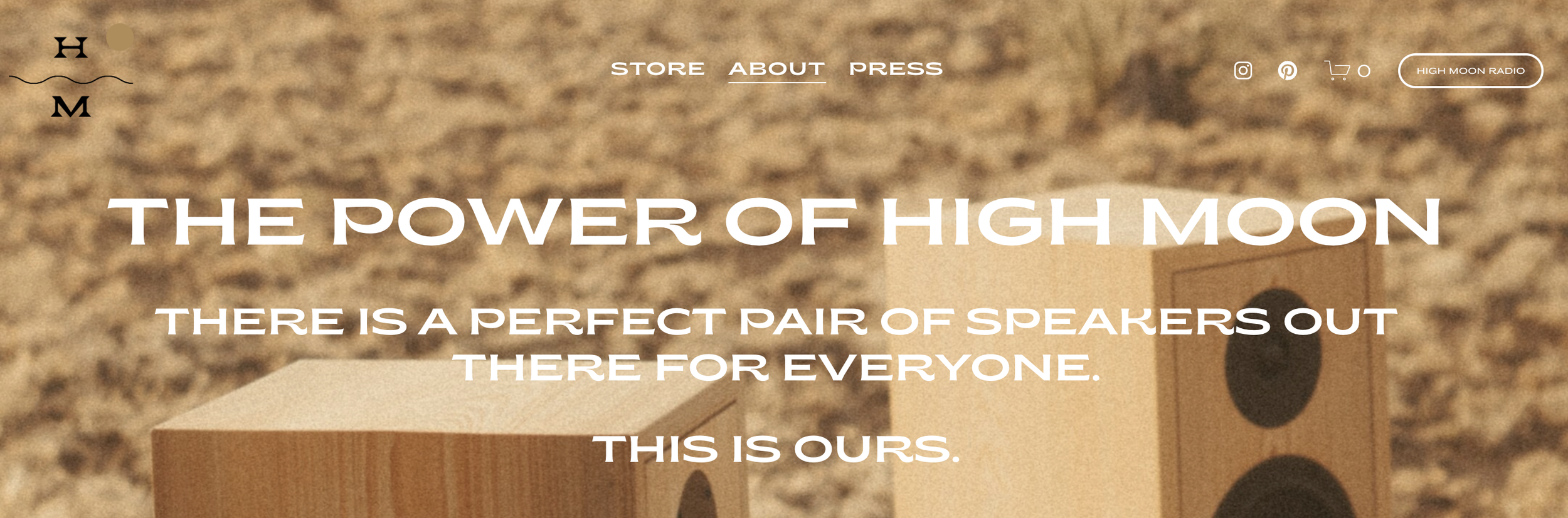 CONTENT + BRAND CONSULTANT | HIGH MOON HIFI Web and brand copy, naming, strategy, social, product design. www.highmoonhifi.com