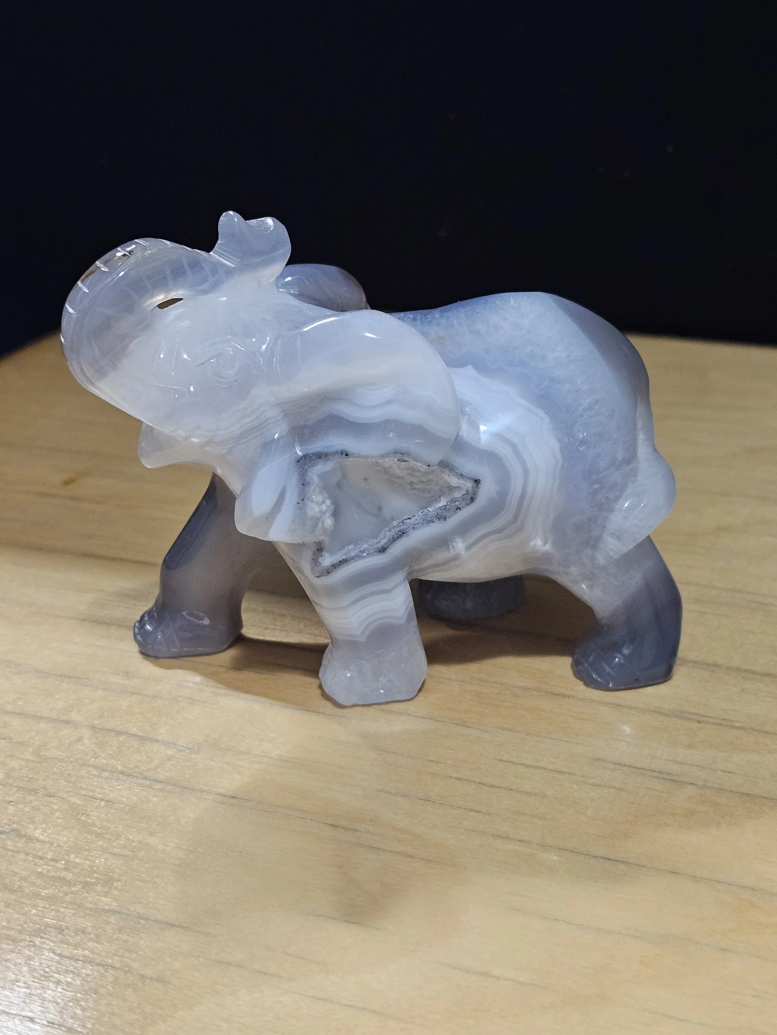 Druzy Agate Elephant- $55.jpg