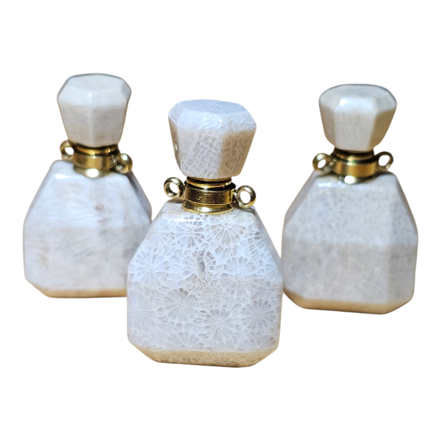 Mini Perfume Bottles - Coral Jade
