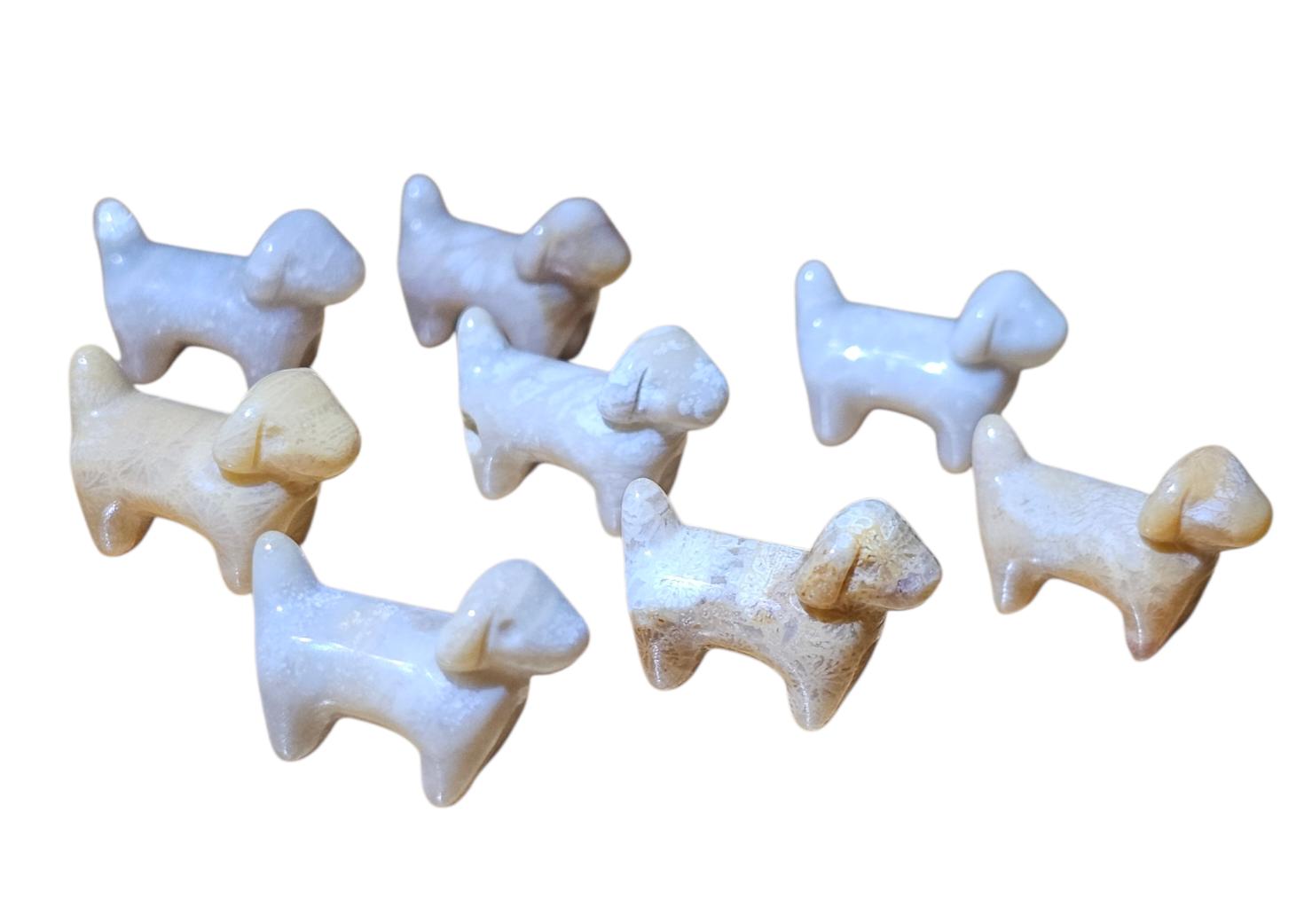 Mini Dogs Style 2 - Coral Jade