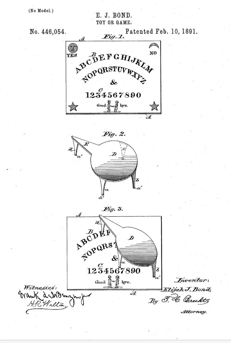 Original Ouija Board Patent