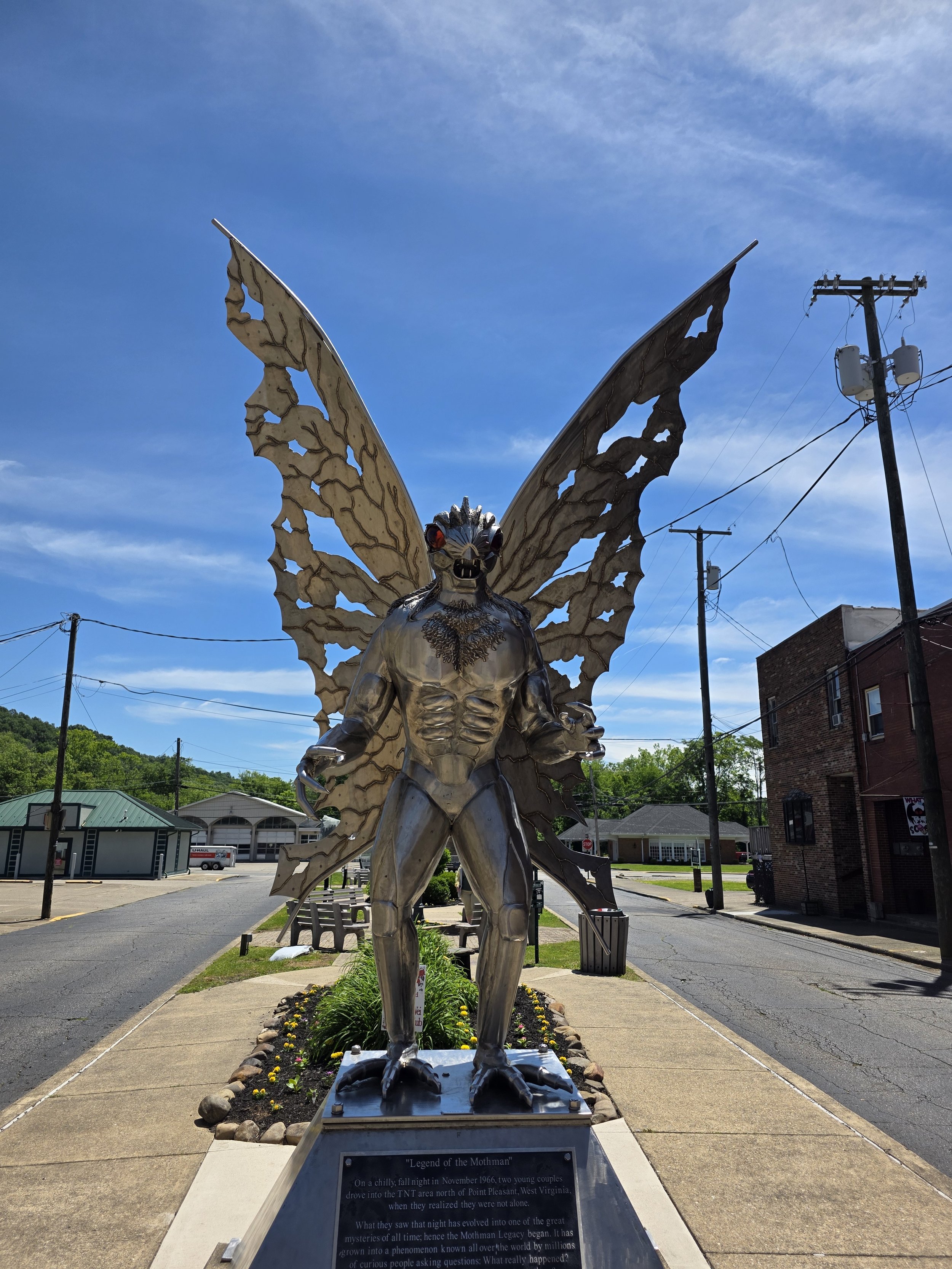 Mothman Statue