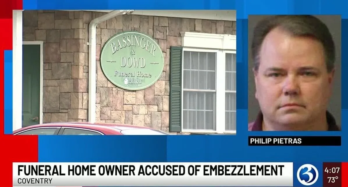 Philip M. Pietras - accused of embezzlement