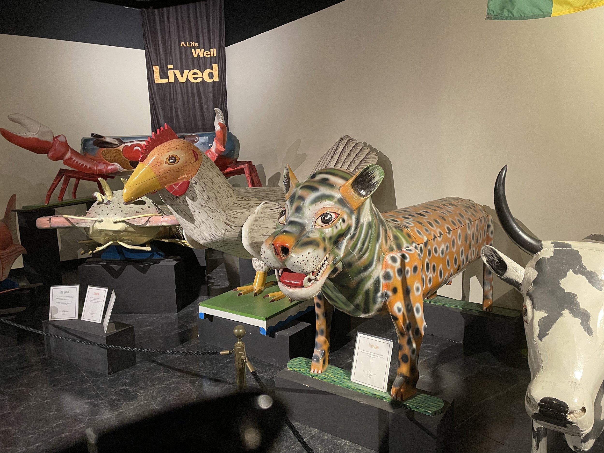 Coffins shaped like animals