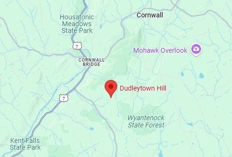 Location of abandoned Dudleytown