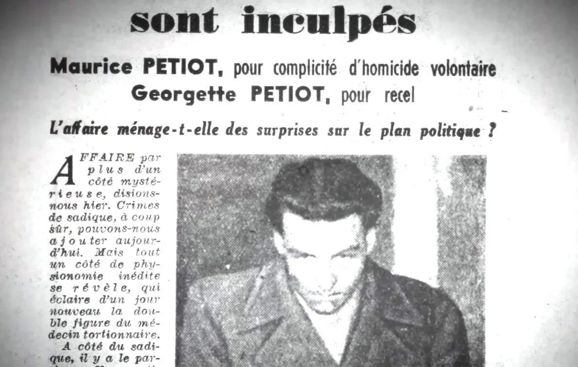 French Newspaper - Maurice Petiot