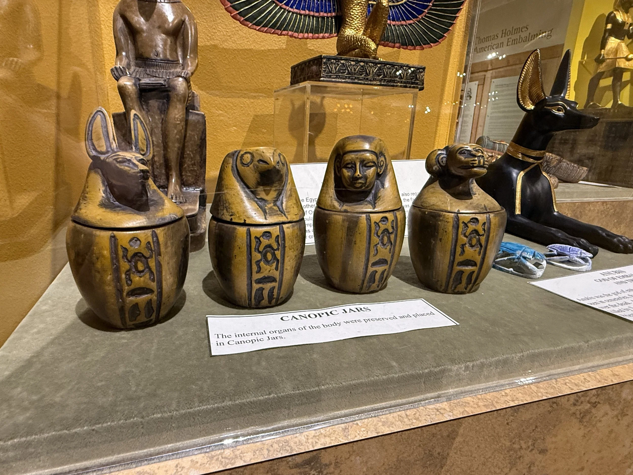 Egyptian Canopic Jars