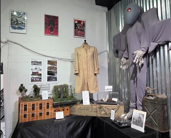 Models of the TNT area where Mothman was sighted.