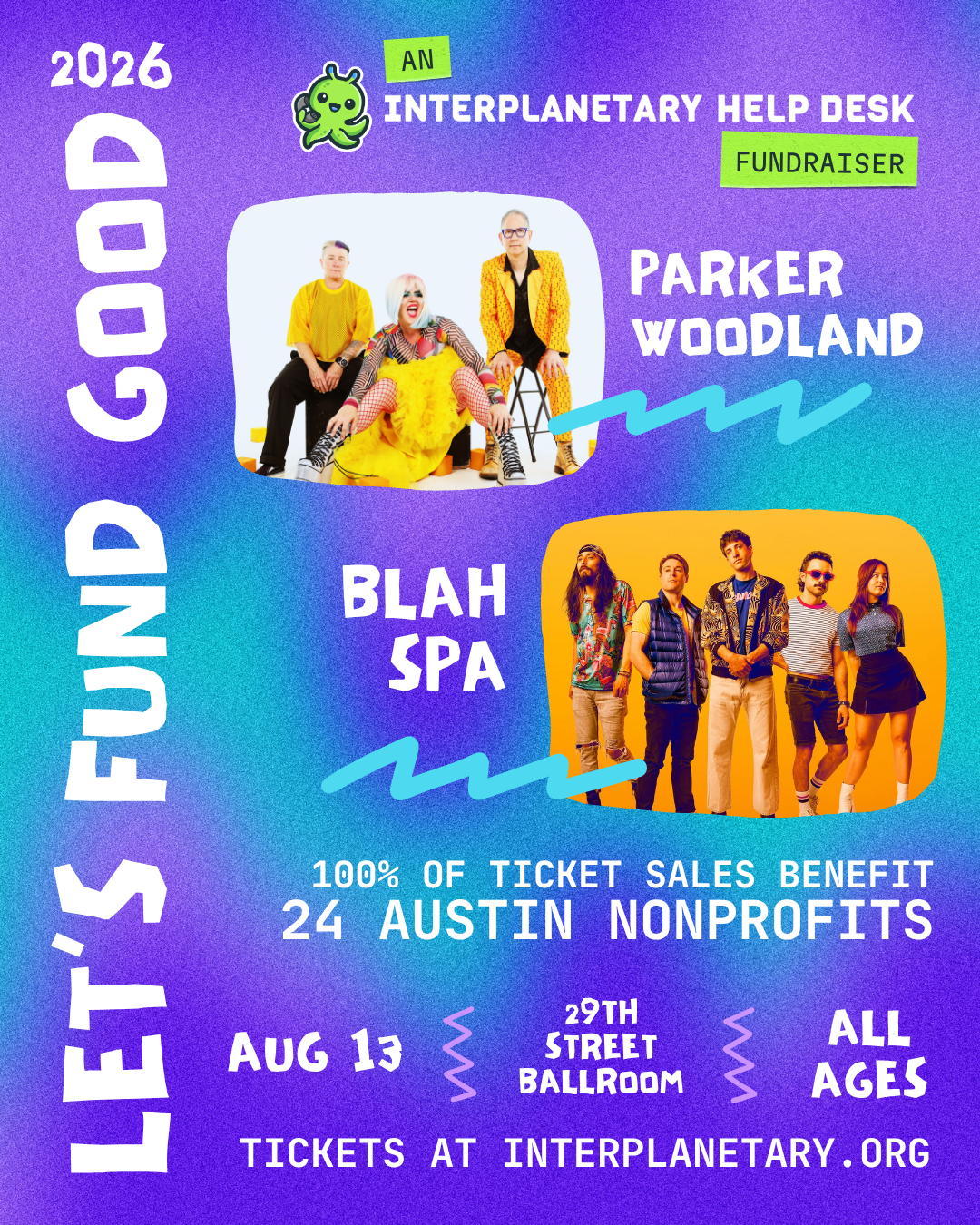 Let’s Fund Good: Parker Woodland & Blah Spa