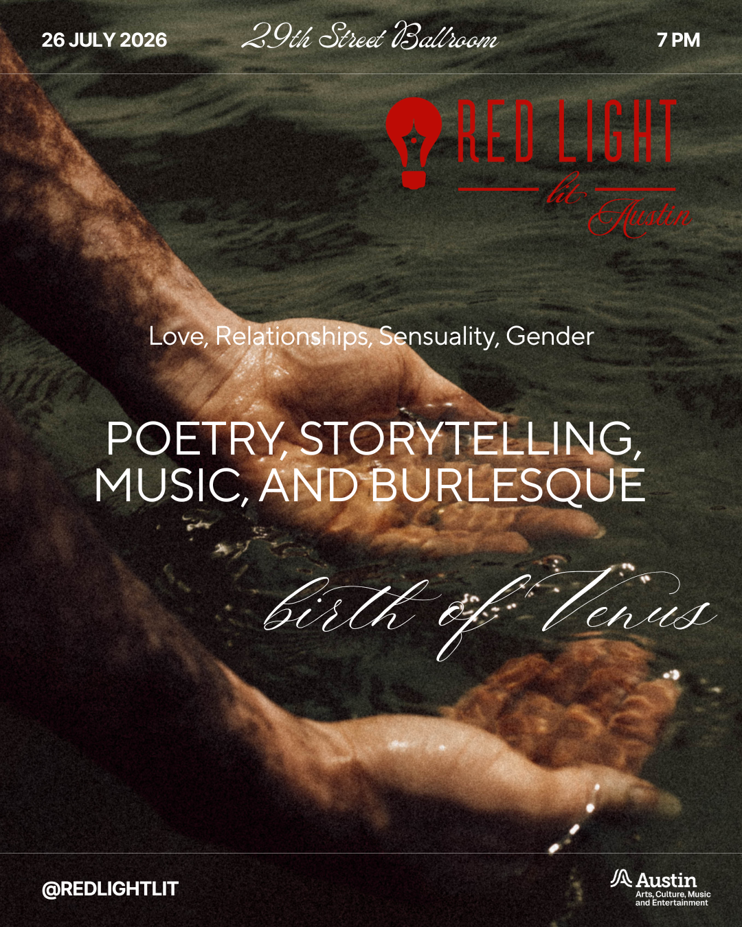 Red Light Lit: Birth of Venus