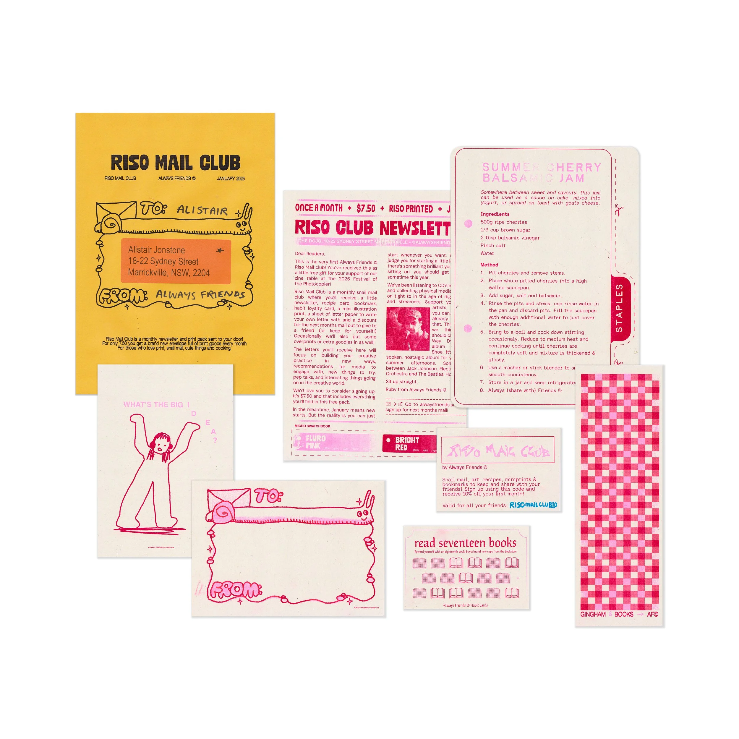 Riso Mail Club Subscription [MAR]