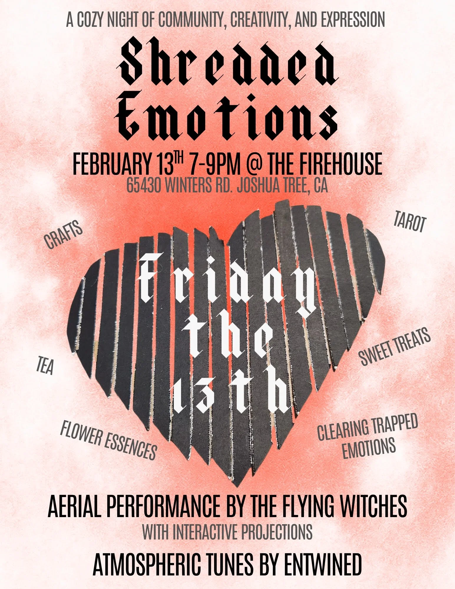 Shredded Emotions: A Night of Creativity and Community
