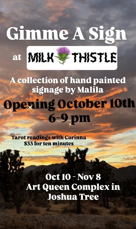 Gimme a Sign Art opening