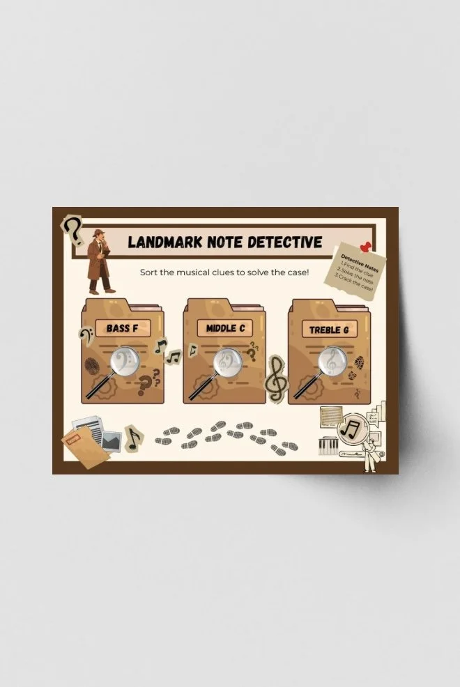 Landmark Note Detective Display.jpg