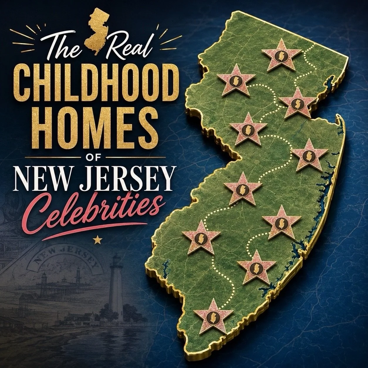 From small New Jersey neighborhoods to worldwide fame - these are the real childhood hometowns that helped shape some of the biggest stars.
.
.
#newjersey #gardenstate #hollywood #childhoodhome #celebrity