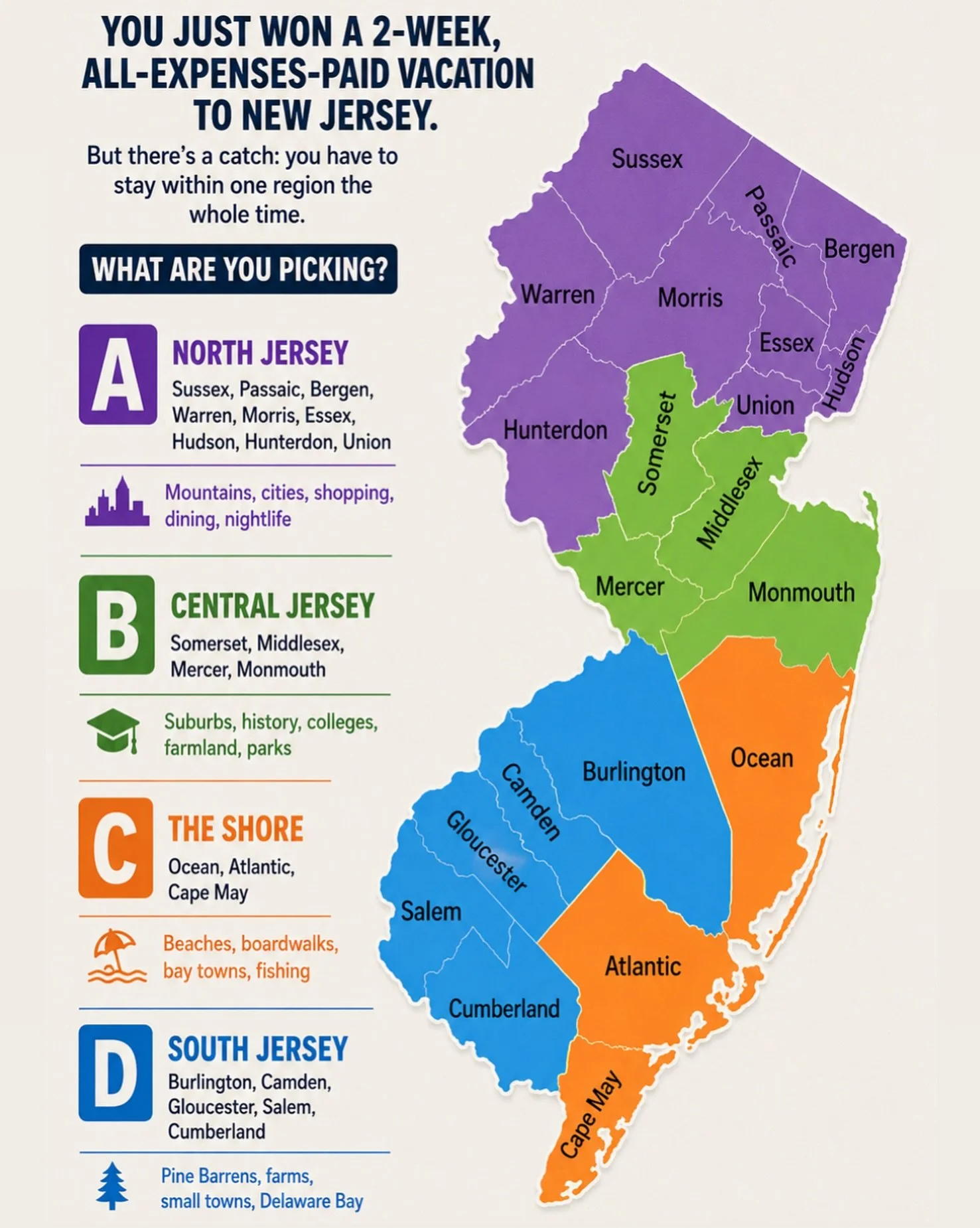 Which one are YOU picking?!
.
.
#newjersey #gardenstate #northjersey #southjersey #jerseyshore