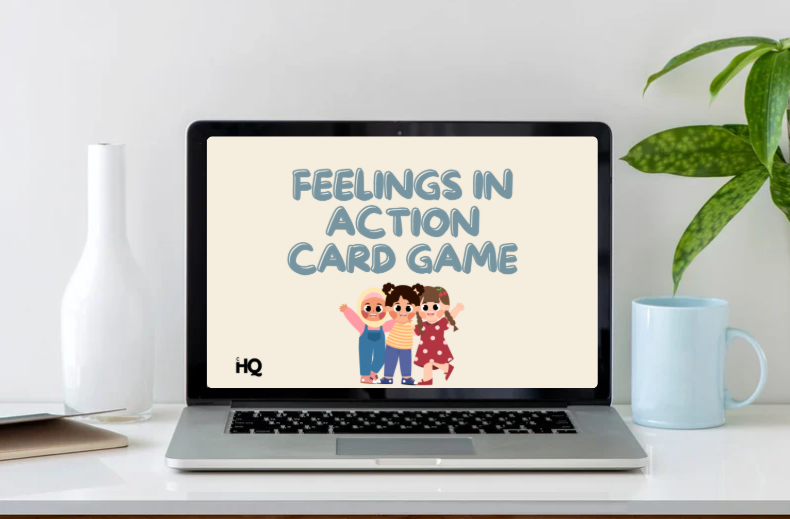Feelings In Action Card Game